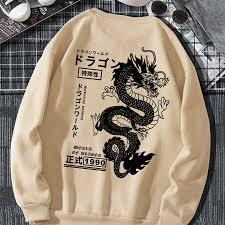 Ilustración detallada de un dragón japonés tradicional en técnica de líneas negras, acompañada de tipografía Kanji. - Product Image 3