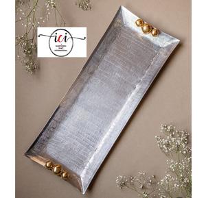 Plateaux de service en métal pour aliments et chocolat, articles de table les plus vendus, ustensiles de cuisine, plateaux pour la maison, en provenance d'Inde - Product Image 4