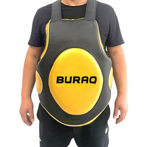 อุปกรณ์ป้องกันตัวสำหรับฝึกซ้อมมวยไทย ทำจากหนัง PU สำหรับผู้ฝึกสอน – แผ่นป้องกันตัวสำหรับฝึกซ้อมมวยและคิกบ็อกซิ่ง – รับทำโลโก้ OEM - Product Image 1