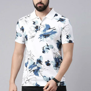 Polo Homme Personnalisé de Qualité Supérieure en Gros – Nouveauté Été 2026 – T-shirt Homme à Fermeture Éclair en Polyester à Manches Courtes - Product Image 1