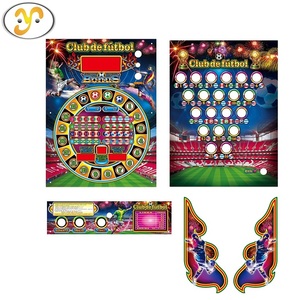 Op6 6 bóng Câu lạc bộ de futbol LED <span class=keywords><strong>pinball</strong></span> trò chơi máy DIY Kit mà không cần tủ gỗ - Product Image 3