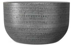 Home Edition Modern Textured Concrete Coffee <b>Table</b> Handmade Contemporary Living Room Furniture - Product Image 6
