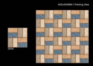 Dalles de stationnement extérieures en céramique mate toutes saisons 40x40cm 400x400mm pour allées, jardins et parkings - Product Image 3