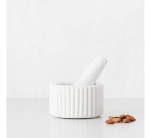 เครื่องใช้ในครัวที่มีการออกแบบที่เป็นเอกลักษณ์และผลิตภัณฑ์อื่นๆของหินสีขาวและหินชนิดอื่นๆทำด้วยหินอ่อนสีขาว - Product Image 2