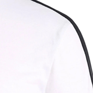 T-shirts vintage pour hommes de haute qualité, 240 grammes, en polyester/coton crocheté, écologiques, col roulé, manches courtes, sérigraphie - Product Image 4