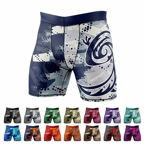 Premium Quality Latest Custom Made Style Compression Tight Fitted Comfortable All Over Printed Design High Performance Shorts - Product Image 1