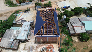 Eratek EC75.75  Système de toiture en acier léger pour maison, poutre de toiture légère, poutre de toiture en acier léger, système de toiture en acier léger G550, revêtement Duracoat - Product Image 3