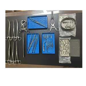 ชุดคลิปหนีบหลอดเลือดสมองระดับพรีเมียม ชุดคีมซาตินสกี้ ชุดคีมนาบาตอฟ ชุดเครื่องมือผ่าตัดศัลยกรรมประสาทขั้นพื้นฐาน ได้รับการรับรองมาตรฐาน CE - Product Image 1