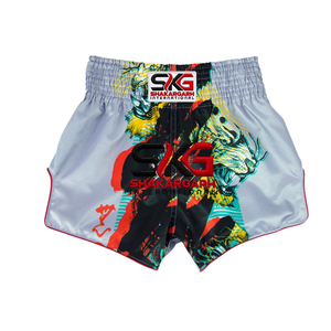 Nom du produit : Shorts de Muay Thai personnalisés pour hommes et femmes - Product Image 5