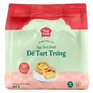 ผู้ผลิตทาร์ตขายดีที่สุดจากโรงงาน รับผลิตแบบ OEM/ODM ขนมหวานแช่แข็งแบบเร็ว เปลือกทาร์ตไข่โปรตุเกสแบบไม่อบ 660 กรัม บรรจุถุง รสหวานอร่อย - Product Image 1