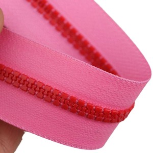 Manufacturers Price Custom Open End Plastic Resin <b>Zipper</b> for Clothing Bags Shoes Home Textiles - Product Image 4