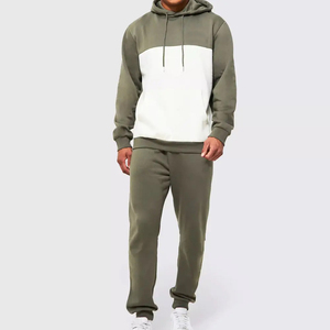 Ensemble de survêtement 2 pièces tendance 2026 pour le sport et la gym, style urbain, veste athlétique, fournisseur de vêtements de sport, faible MOQ, tenue d'entraînement et de loisirs - Product Image 1