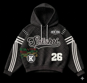 Sudadera con Capucha de Camuflaje Rosa de Alta Calidad, Sudadera de Malla con Parche Bordado Personalizado, Estilo Urbano 2026, Todo Personalizable a su Gusto - Product Image 6