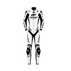 Combinaison de moto en cuir respirante personnalisée pour l'hiver, combinaison de course pour motards, haute qualité, vente en gros - Product Image 2