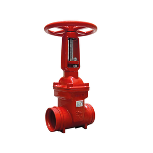 Vannes en fonte ductile homologuées UL FM pour la lutte contre les incendies, fabrication de vannes à opercule rainurées OS&Y de 2 à 12 pouces - Product Image 2