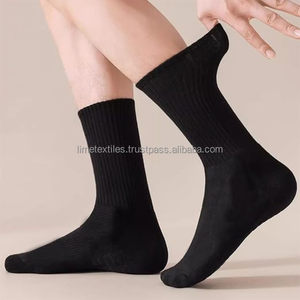 Hot-selling Winter Standard Towel Bottom Knitted Black White NK Solid Color Crew Sports <b>Socks</b> <b>Running</b> Basketball Training - Product Image 2