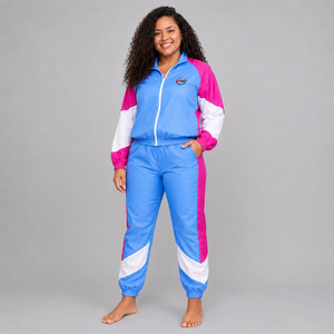 High Quality <b>Women's</b> <b>Windbreaker</b> Tracksuit Comfortable Breathable Eco Friendly Casual <b>Women</b> <b>Windbreaker</b> Tracksuit Sets - Product Image 3