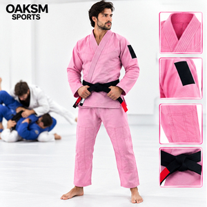 Kimono de Jiu Jitsu Brasileño BJJ Gi Pearl Weave con Parches Bordados y Pantalones Rip Stop, Todas las Tallas - Product Image 3