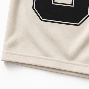 T-shirt Homme Oversize Col V Veil 05 Manches Courtes avec Bordure Contrastante Style Urbain Tissu Jersey Motif Lettres Imprimées - Product Image 4