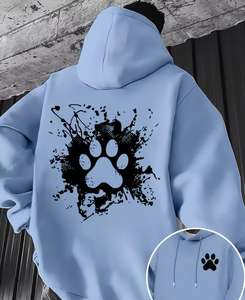 Sweat à capuche pour homme de qualité supérieure, ultra confortable, 100% coton, brodé, perlé, uni, imprimé numériquement, personnalisable - Product Image 1