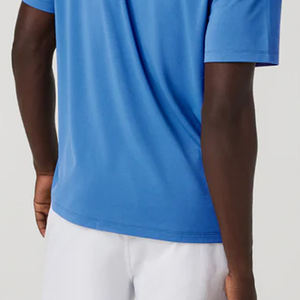 Camiseta Esencial para Hombre, Ligera, de Tela Jersey Suave, Costuras Resistentes, Logotipo Personalizado, Suministro de Fábrica, Ropa Casual - Product Image 6