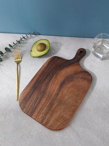 Ensemble de planches à découper en bois de bambou avec logo personnalisé, planche à découper rectangulaire antidérapante, épaisseur 20 mm, passe au lave-vaisselle, pièce unique - Product Image 5