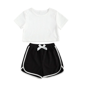 Conjunto de Camiseta y Pantalones Cortos para Mujer de Alta Calidad, Transpirable, de Algodón, Informal, para Verano, con Logotipo Personalizado - Product Image 5