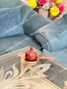 Introducing New Trendy Metal and Wood Incense <b>Burner</b> Wood Cover Charcoal Incense <b>Burner</b> Therapeutic Use Eco-Friendly - Product Image 3
