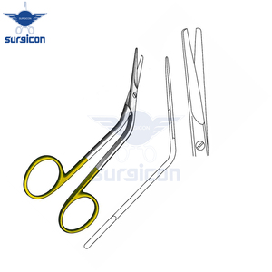 กรรไกรผ่าตัด Fomon ขนาด 15 ซม. / 6 นิ้ว พร้อมใบมีดทังสเตนคาร์ไบด์ TC GOLD เพื่อการตัดที่แม่นยำและเชื่อถือได้ - Product Image 6
