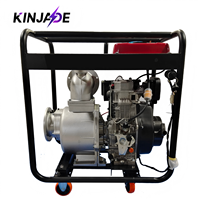Pompe à eau diesel K600DWP 6 pouces 180m³/h, pompe centrifuge auto-amorçante à haut débit pour l'irrigation agricole, vente en gros OEM
