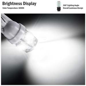 Kit di 50 lampadine LED T10 5050 6000K bianche da 1000lm per auto, ricambio per luci auto - Product Image 4