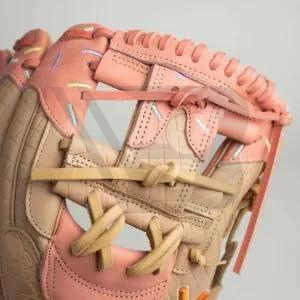 Gants de baseball pour receveur en cuir personnalisés de haute qualité, légers, à doigts entiers, tailles ajustables, rembourrage protecteur - Product Image 5