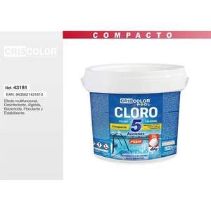 CLORO COMPACTP 4KG Outils et accessoires de nettoyage de piscine - Product Image 3