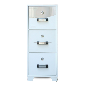 Fireproof Filing Cabinet FACTORY FRC4 KEY White - Product Image 1