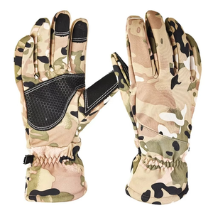 GRACE <b>SIGN</b> GS-HW Camouflage Hunting Gloves Soft <b>Shell</b> Full Sleeve Waterproof Breathable Windproof Insulated Spandex Unisex - Product Image 3