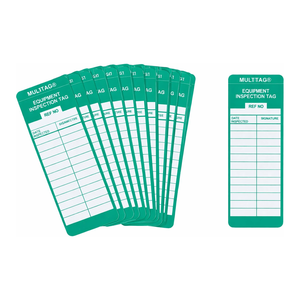 Étiquettes de remplacement durables Brady MULTITAG pour l'inspection et l'entretien des équipements - Product Image 2