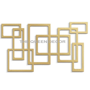 Aluminio de Alta Calidad con Acabado Plateado y Negro en Forma de Zig Zag Única para Decoración del Hogar, Sala de Estar - Product Image 4