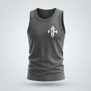 Débardeur pour homme, style décontracté, qualité supérieure, design personnalisé, technique d'impression, matière 100% coton par RIVIAN ATLANTIC - Product Image 3