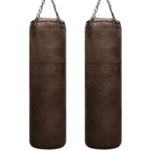 Professional Heavy Punching Bag with High Quality Leather <b>Chain</b> Sands Filled for Boxing Training & Kickboxing <b>Cheap</b> Price - Product Image 6
