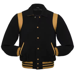 Chaquetas Varsity de Béisbol para Hombre con Bordado Completo y Parches, Modelo 2024, en Oferta - Product Image 4