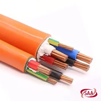 AS/NZS 5000.1 2/3 Adern + E/4c + Erdung 4mm2 6mm2 10mm2 16mm2 25mm2 35mm2 PVC-Ummanteltes Kupfer 500mm XLPE Rundkabel