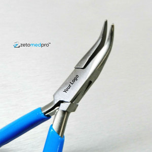 Alicates de Punta Curva de Acero Inoxidable de Alta Calidad de 120 mm, Herramienta para Trabajar con Alambre, para Joyería, Manualidades, Personalizados, ZETOMED PRO DIY - Product Image 2