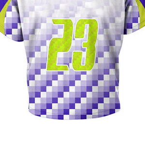 ชุดกีฬาใหม่มาแรง สวมใส่สบาย แห้งเร็ว เสื้อลาครอสไซส์ใหญ่ รับสั่งทำโลโก้และสี ราคาประหยัด - Product Image 6