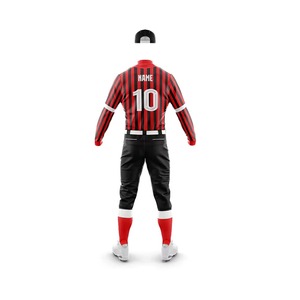 Wholesale Baseball Uniform with Personalized Sublimation Print and Embroidery | OEM Manufacturer Supplier - Product Image 2