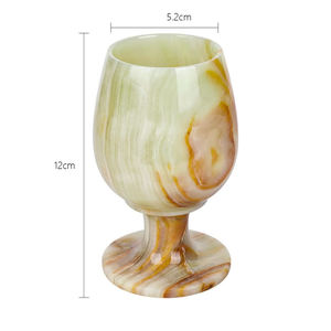 OEM ODM Verres faits main en marbre Onyx, pierre naturelle, écologique, sûr, résistant aux rayures, moderne, grande dalle, style antique pour cuisine - Product Image 3