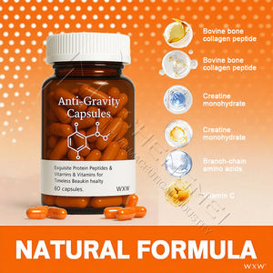 Capsules anti-rides et anti-âge avec peptides de collagène et BCAA, formule raffermissante et liftante - Product Image 2