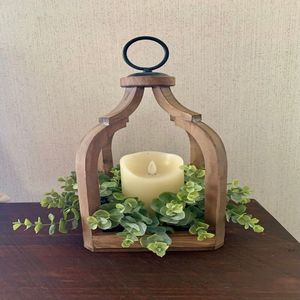 Stylish Wooden <b>Candle</b> <b>Lantern</b> Produced To Transform Calm Environments With Elegant Lighting And Authentic Character - Product Image 6