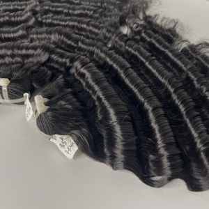 มัดผมขนาด8-40นิ้วไม่ผ่านกระบวนการทางเคมีทุกสีไม่หลุดร่วง - Product Image 5