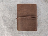 Journal en cuir fait main en gros | Journal brun foncé relié avec papier de bord de Deckle et serrure à clé | Carnet de voyage Vintage en vrac