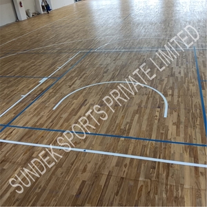 Suelo de PVC para Cancha de Baloncesto, Superficie Antideslizante con Absorción de Impactos, Fácil Instalación - Product Image 2